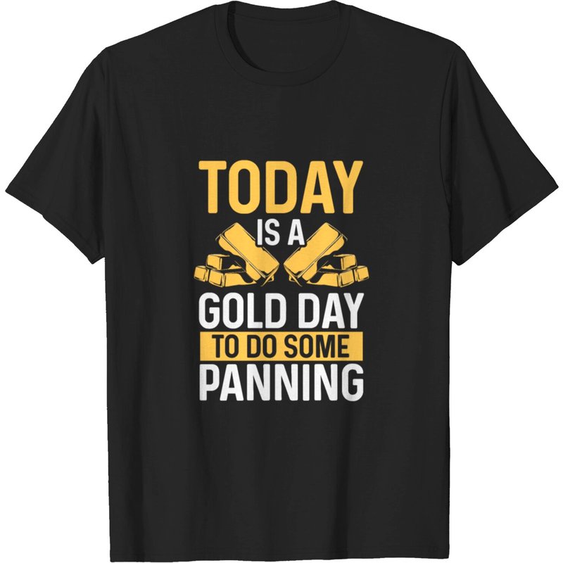 T-shirt pour hommes Gold Mining Miner — T-shirts pour hommes