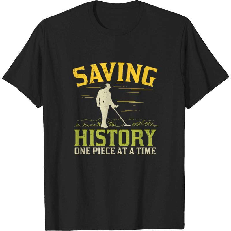 T-shirt Détecteur de Métaux pour Hommes — T-shirts pour hommes