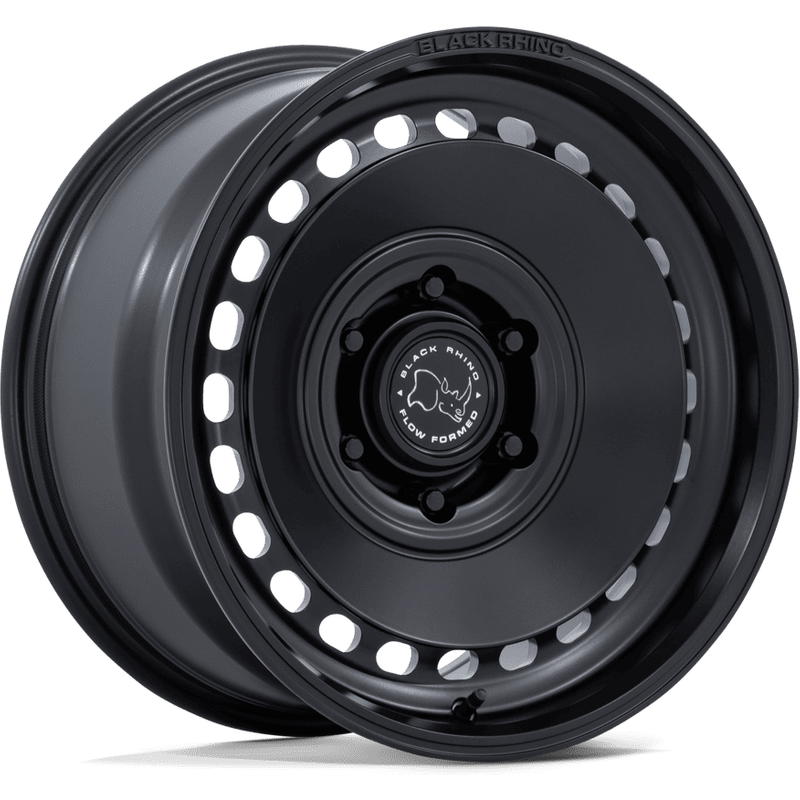 Black Rhino BR036 Basin Matte Black Wheels - 17x8, 6x130, 32 Offset — Wheels & Rims