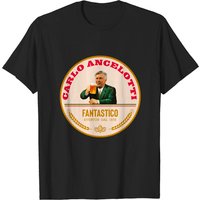 T-shirt classique Carlo Ancelotti Birra Moretti pour hommes