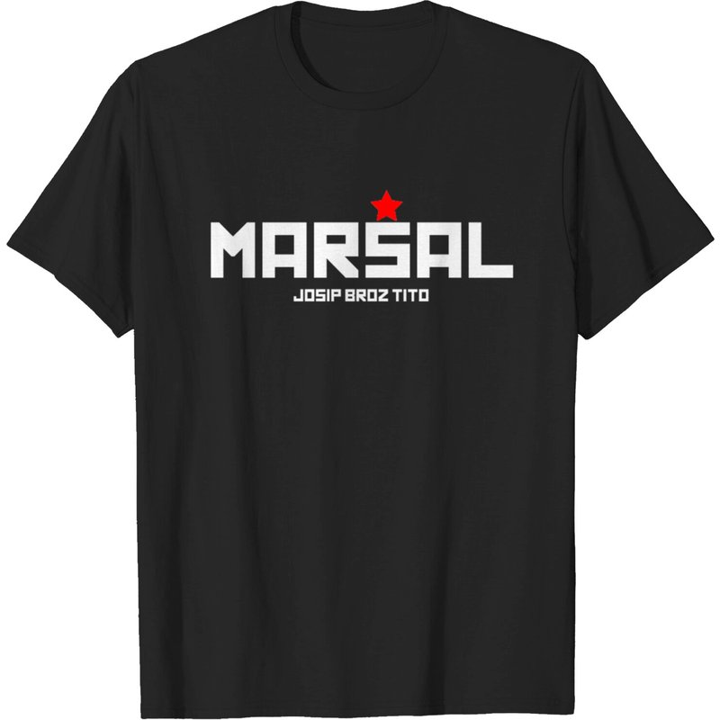 T-shirt Marsal Josip Broz Tito - 6 (w) pour hommes — T-shirts pour hommes