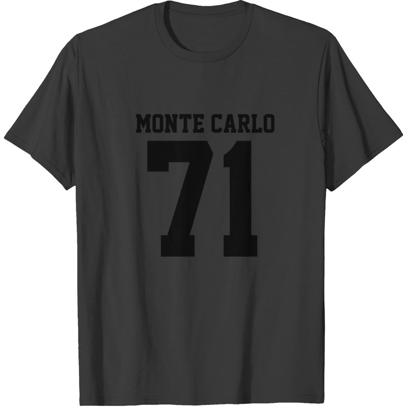 T-shirt Monte Carlo 71 Old School Muscle Car pour hommes — T-shirts pour hommes