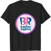 T-shirt pour hommes Baskin Robbins en noir — T-shirts pour hommes