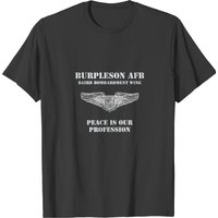 Burpleson AFB Men's T-Shirt in Black