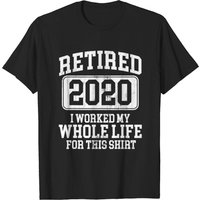 T-shirt humoristique Retraité 2020 pour hommes — T-shirts pour hommes