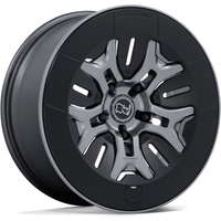 Black Rhino BR406 Rockledge Matte Gunmetal Wheels 20x8.5 5x139.7