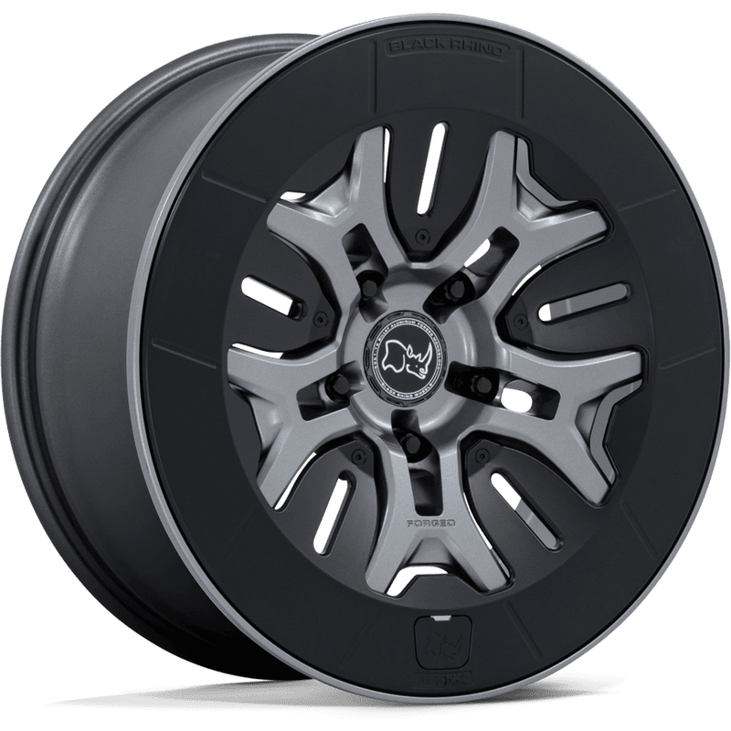 Black Rhino BR406 Rockledge Matte Gunmetal Wheels 20x8.5 5x139.7 — Wheels & Rims