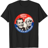 T-shirt Mondale Ferraro Walter Geraldine Élection pour hommes — T-shirts pour hommes