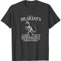 T-Shirt Paléontologie pour Hommes en Noir — T-shirts pour hommes