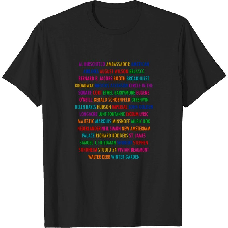 T-shirt Broadway Theatres pour hommes
