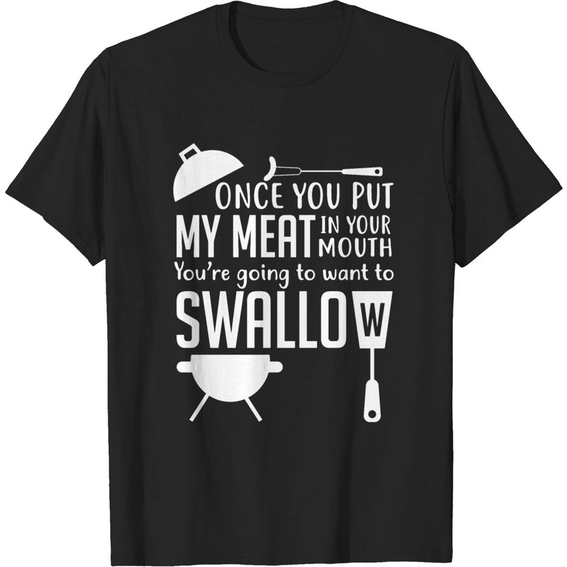 T-shirt pour hommes Once You Put My Meat In Your Mouth — T-shirts pour hommes
