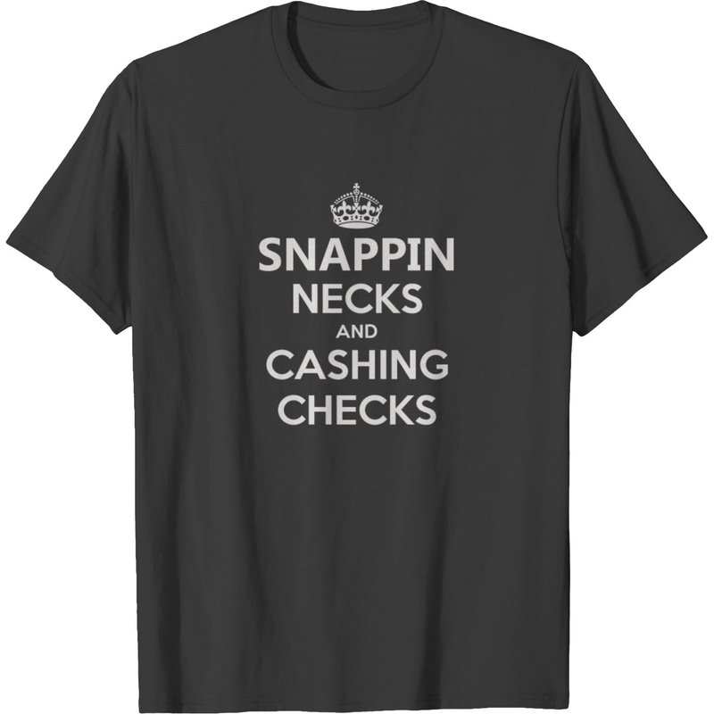T-shirt Snappin Necks Cashin Checks pour hommes — T-shirts pour hommes