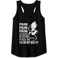 Vegeta Pain Quote Super Saiyan God Tank Tops for Men