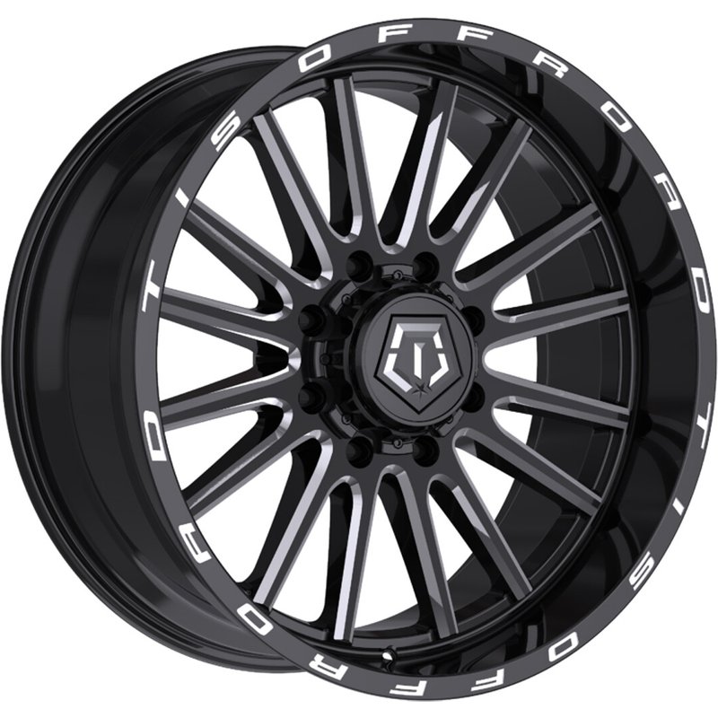 TIS 567BM Gloss Black Milled 20x9 Wheels - 6x135 Bolt Pattern — Wheels & Rims