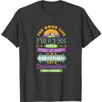 T-shirt avec citation inspirante de Carl Rogers pour hommes — T-shirts pour hommes