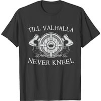 T-shirt Till Valhalla Never Kneel Raabe pour hommes
