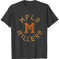 T-shirt pour hommes Minneapolis Millers en noir — T-shirts pour hommes