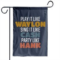 Country Music Garden Flag - Double-Sided Outdoor Flag — Decorative Flags