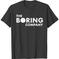 T-shirt pour hommes de The Boring Company en noir — T-shirts pour hommes