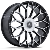 Roues Asanti Black AB051 Envoy Machined Black - 20x10.5 - 5x112 — Roues et jantes