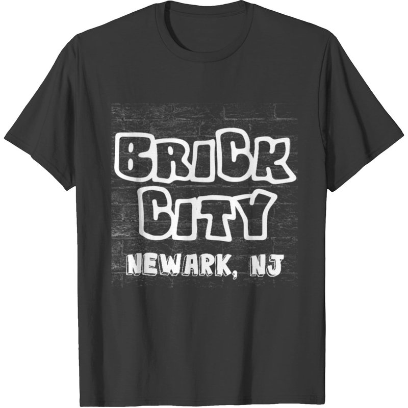 T-shirt blanc Brick City pour hommes — T-shirts pour hommes