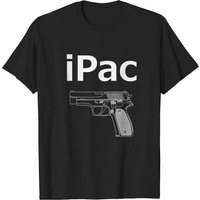 Ipac Men's Black T-Shirt