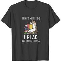 I Read And Know Things Unicorn T-Shirt for Men