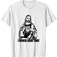 T-shirt Agnostique Athée Jésus-Christ n'a jamais dit ça pour hommes — T-shirts pour hommes