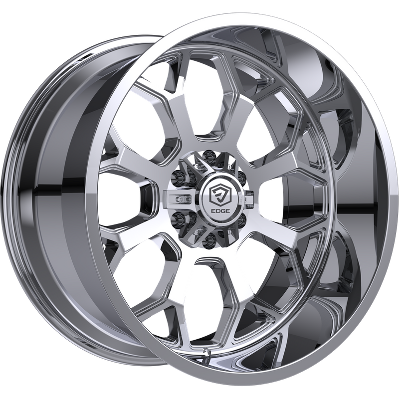Edge Off Road Wheels 301C Chrome - 20x9 - 5x127 Bolt Pattern — Wheels & Rims