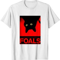 Foals Black Cat Tour T-Shirt for Men