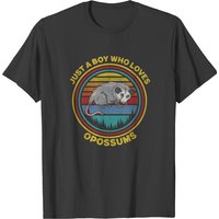 Just A Boy Who Loves Opossums Men's T-Shirt