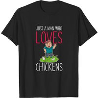 T-shirt Chicken Man Agriculteur de Volaille pour Hommes — T-shirts pour hommes