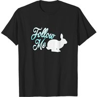 T-shirt pour hommes Follow The White Rabbit — T-shirts pour hommes