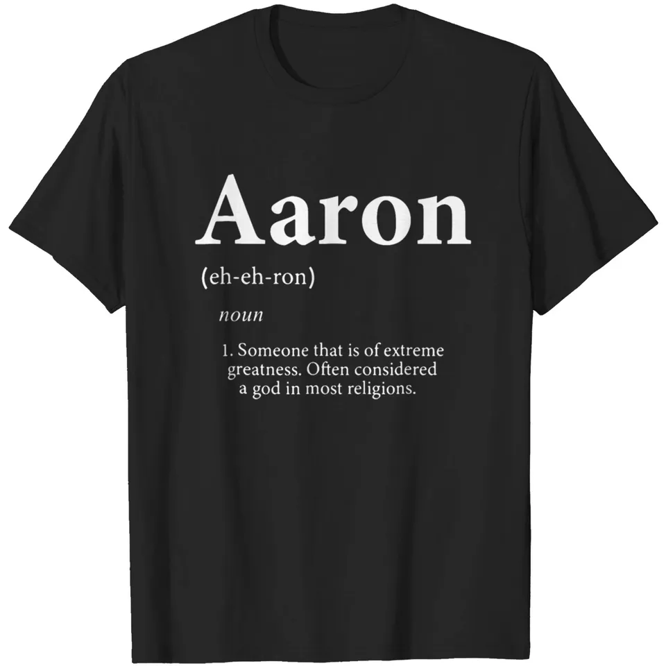T-shirt personnalisé Aaron Cute Definition pour hommes — T-shirts pour hommes