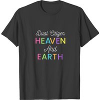 T-shirt Dual Citizen Heaven and Earth pour hommes