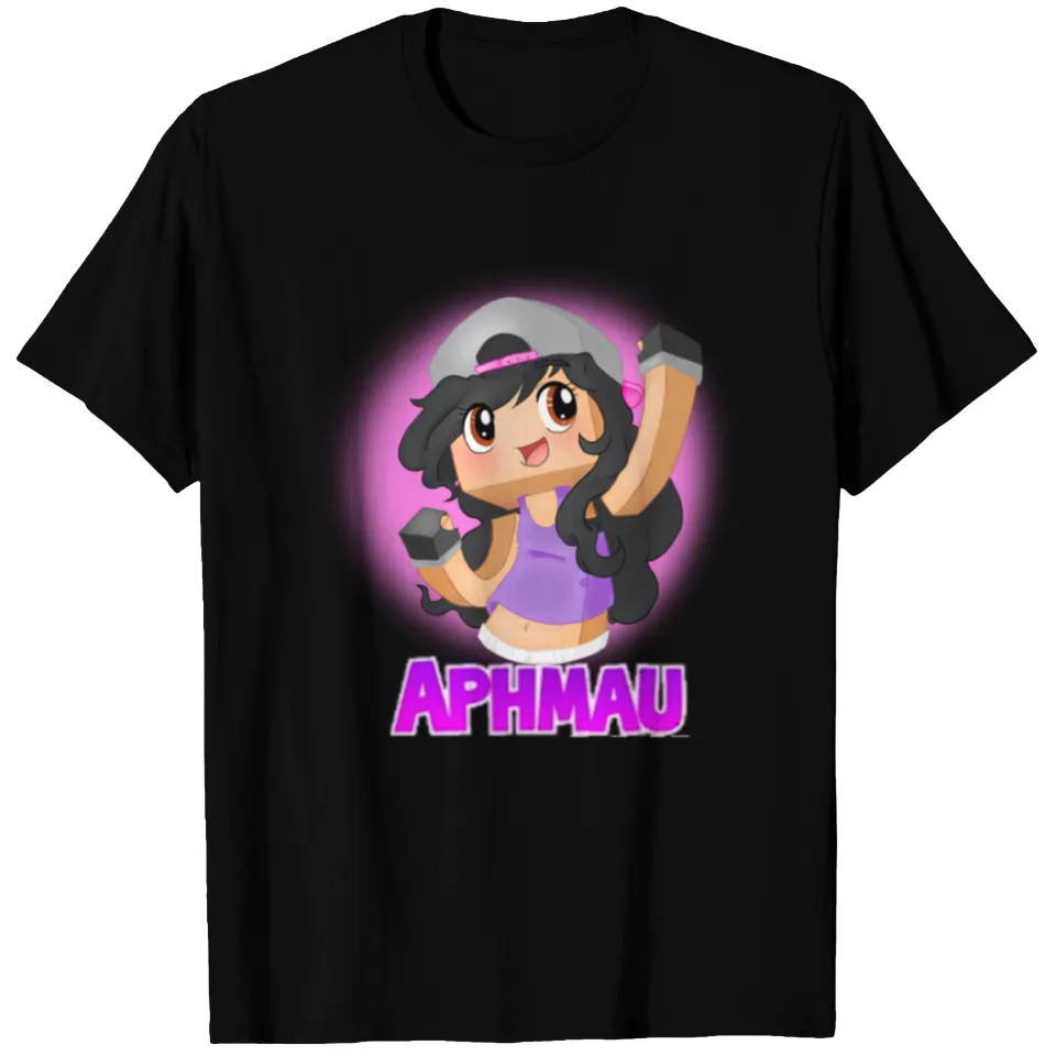 Aphmau Men's T-Shirt in Black — Mens T Shirts