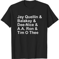 T-shirt pour hommes Key & Peele en noir — T-shirts pour hommes