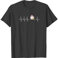 T-shirt ECG Vintage Poule Volaille, Coeur de Poulet pour Hommes — T-shirts pour hommes