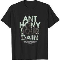 T-shirt pour hommes Chef Anthony Bourdain en noir — T-shirts pour hommes