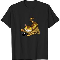 Kitten Bus! Men's T-Shirt in Black — Mens T Shirts