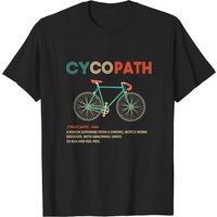 T-shirt humoristique Cycopath pour cycliste