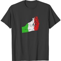 T-shirt avec Geste Italien Amusant pour Hommes
