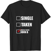 T-shirt pour hommes Mentally Dating John B Chase Stokes — T-shirts pour hommes