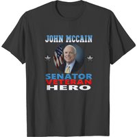 T-shirt pour hommes Senator John McCain Héros Américain, Vétéran — T-shirts pour hommes