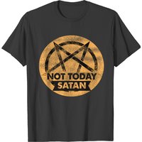 Not Today Satan Men's T-Shirt — Mens T Shirts