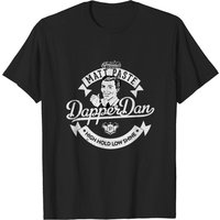 T-shirt Dapper Dan pour hommes en noir