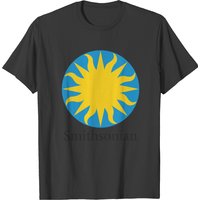 T-shirt Smithsonian pour hommes en noir