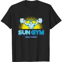 T-Shirt Sun Gym pour Hommes en Noir