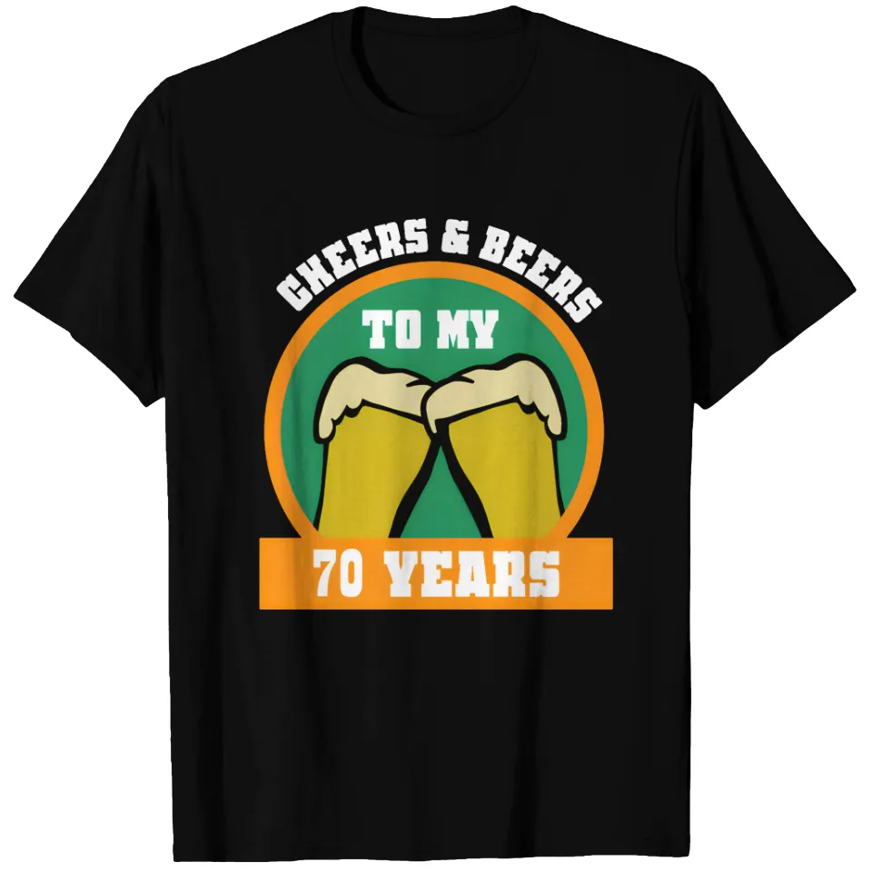 T-shirt Cadeau d'Anniversaire 70 ans avec un Dire Amusant pour Hommes — T-shirts pour hommes