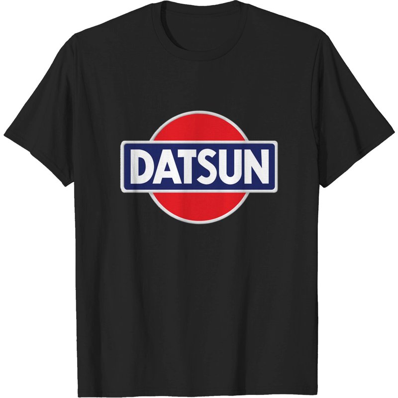 T-shirt Datsun Motor pour hommes en noir — T-shirts pour hommes